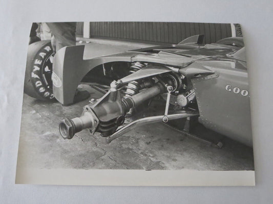 Vintage 1973 Argentine Grand Prix Racing Photograph Photo - Car Suspension 