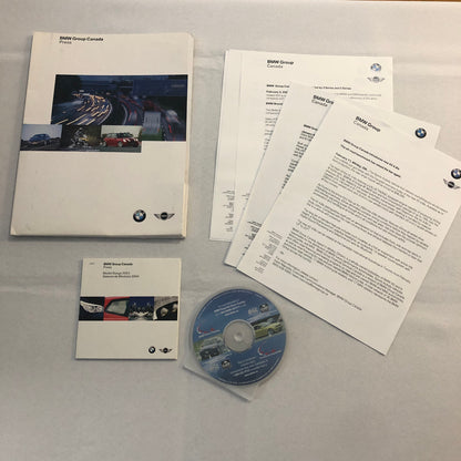 2004 BMW Press Kit Sales Brochure Catalog w/ Photo Cd X5 X3 3 5 6 Series 