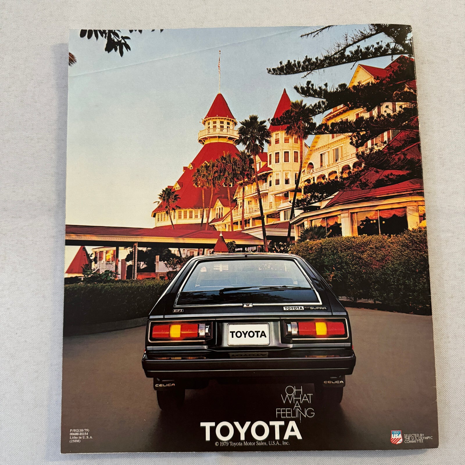 1980 Toyota Celica Supra Sales Brochure Catalog Advertising