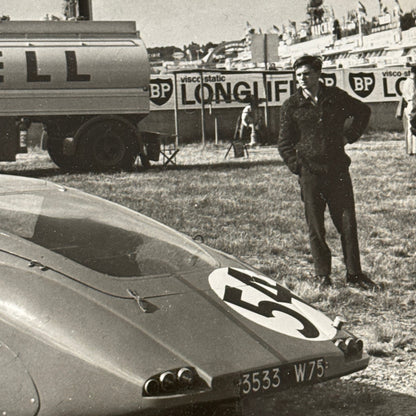 1964 LeMans Alpine M64 Philippe Vidal Henri Grandsire Racing Photo Photograph