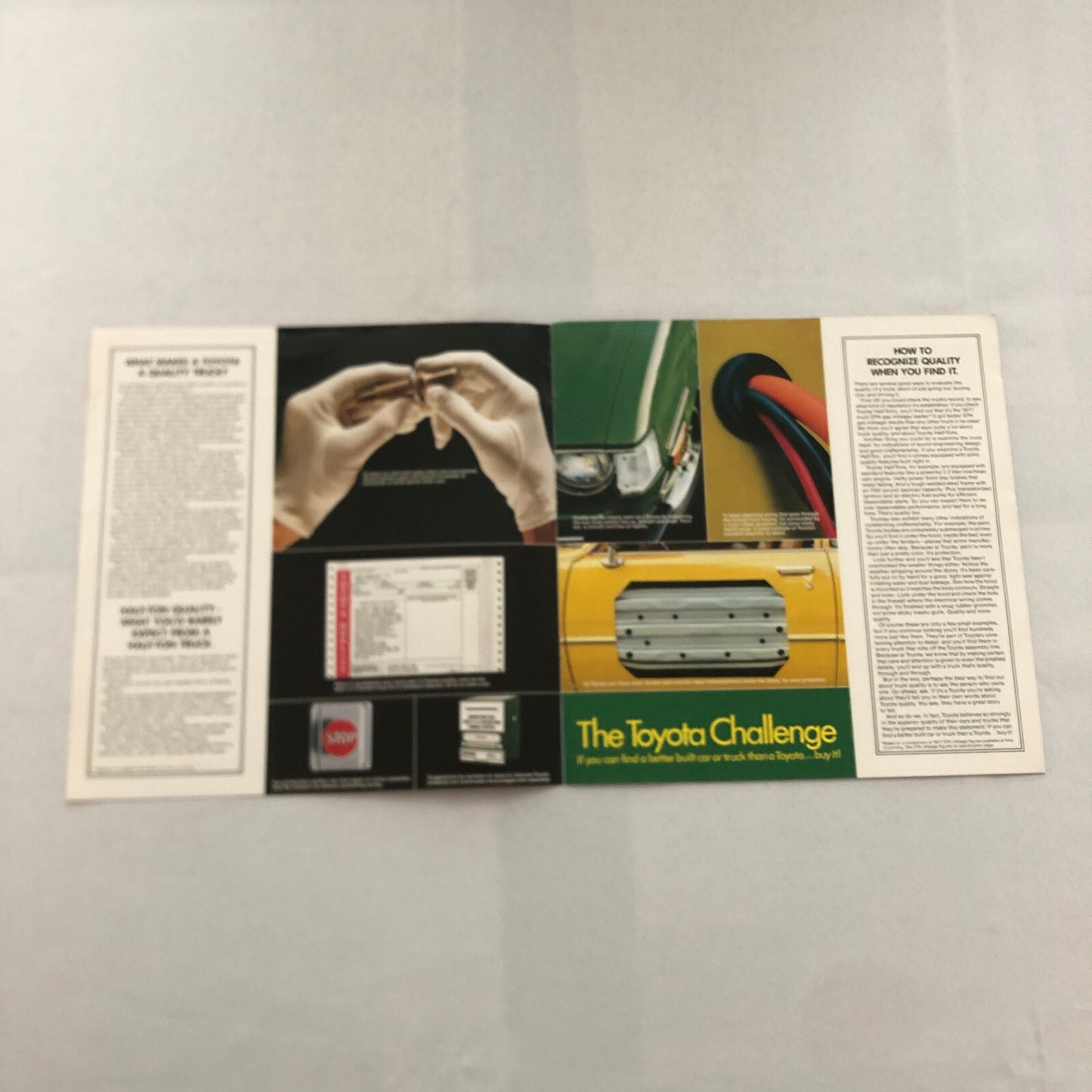 1977 Toyota Half Ton Pickup Truck Sales Brochure Catalog SR-5 SR5 Sport Truck