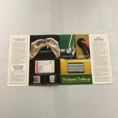 1977 Toyota Half Ton Pickup Truck Sales Brochure Catalog SR-5 SR5 Sport Truck