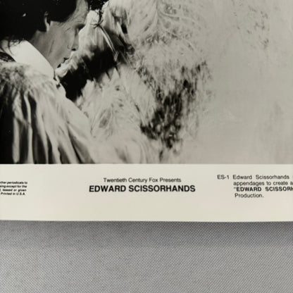 Edward Scissorhands Movie Film Press Photo Photograph Johnny Depp
