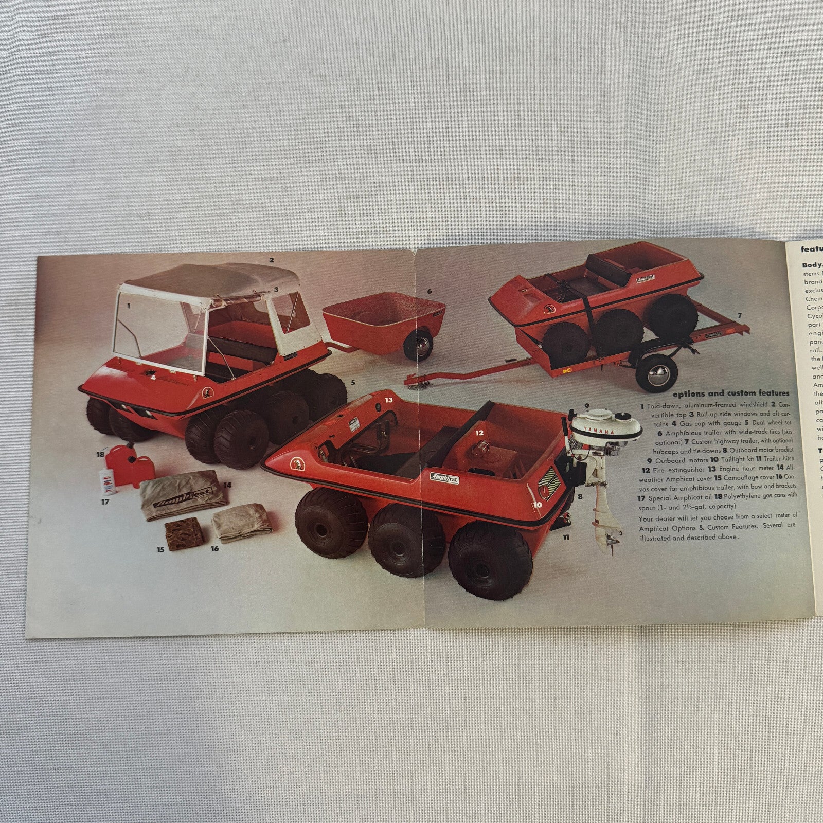 Amphicat ATV Sales Brochure Catalog Advertising Vintage