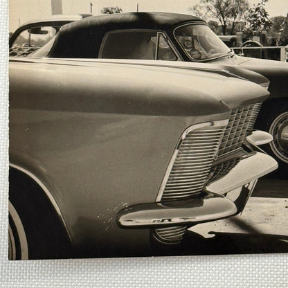Porsche 356 and Buick Riviera Car Photo Photograph Print Vintage