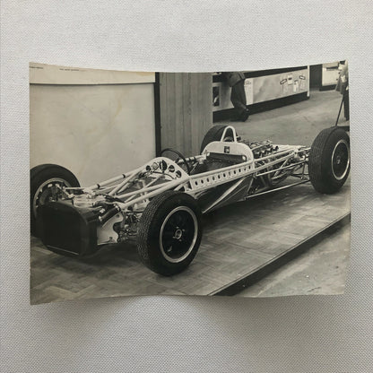 Vintage Grand Prix Racing Car Photo Photograph Print - Car Chassis 