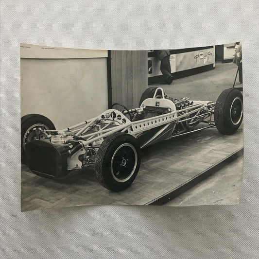 Vintage Grand Prix Racing Car Photo Photograph Print - Car Chassis 
