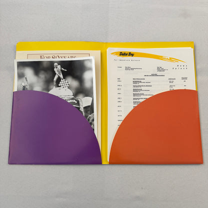 Arie Luyendyk 1990 Dutch Boy Paint CART Indy Racing Press Kit Brochure Photo