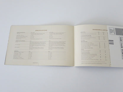 Jaguar S Type Sales Brochure Catalog S-Type S Type 