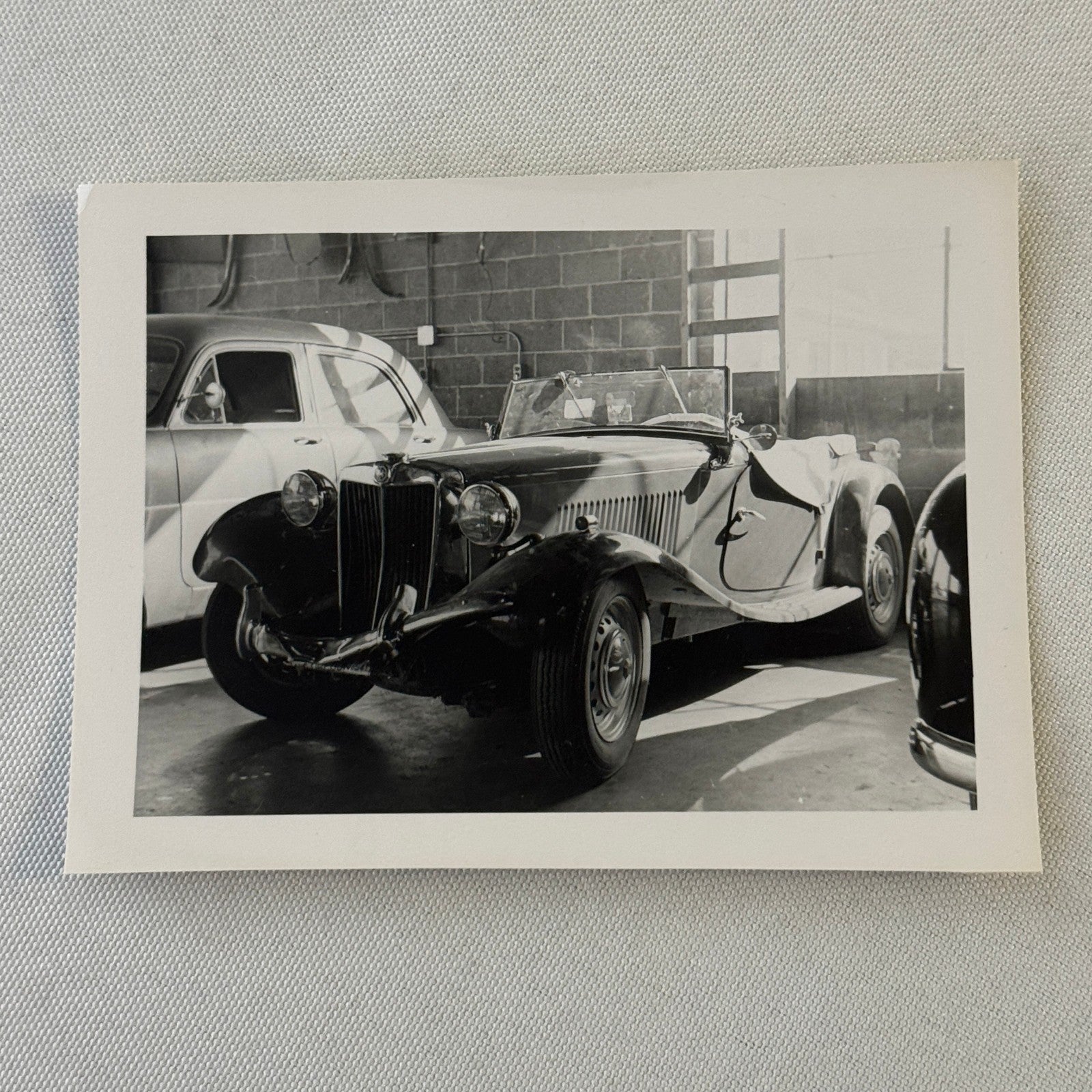 Vintage MG Roadster Car Photo Photograph Print Lot 13x 1953