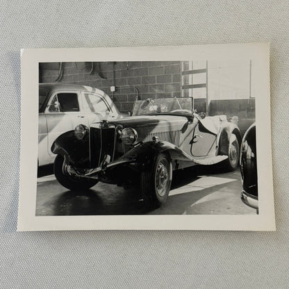 Vintage MG Roadster Car Photo Photograph Print Lot 13x 1953