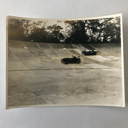 Vintage Racing Car Photo Photograph - Autocar Magazine Stamp 