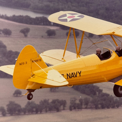 Vintage US Navy Aircraft Airshow Photo Large Format Aviation Photograph Military