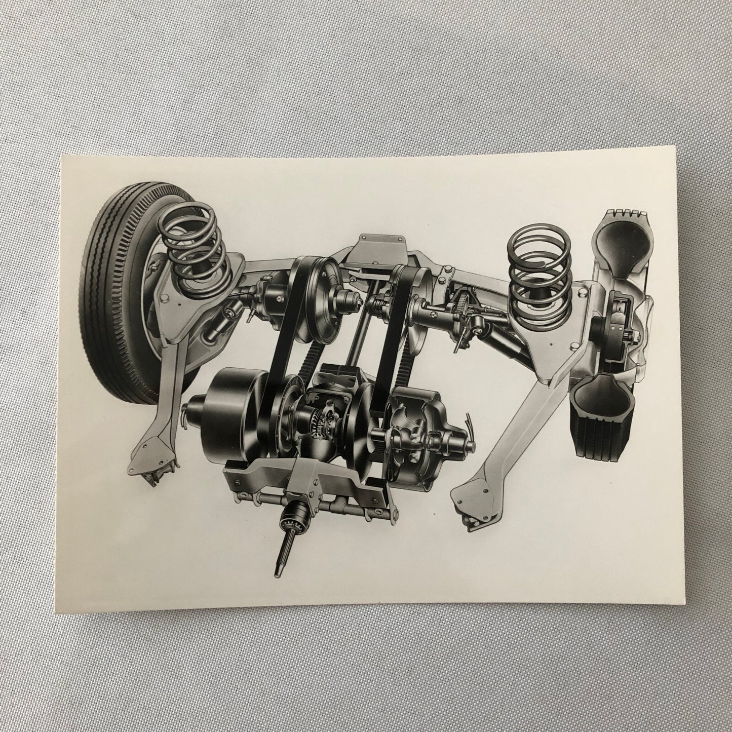 Vintage Car Part and Interior Photo Photograph Lot of 3x European Unknown Model