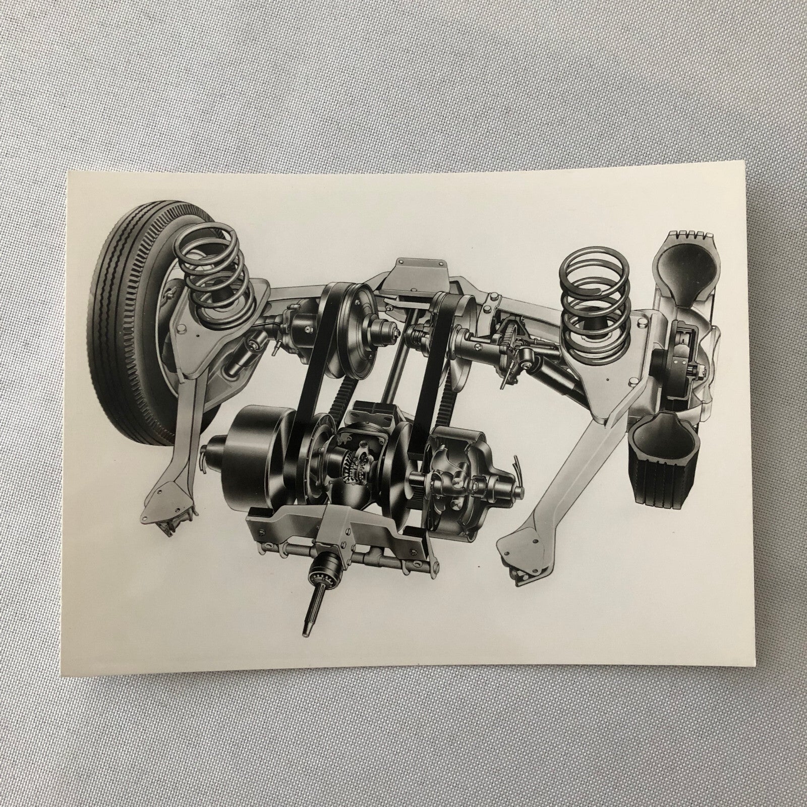 Vintage Car Part and Interior Photo Photograph Lot of 3x European Unknown Model