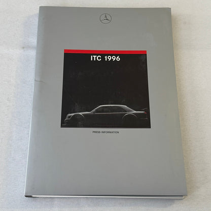 1996 Mercedes ITC AMG Racing Press Kit Dario Franchitti Ellen Lohr Kurt Thiim