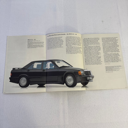 Mercedes Benz Car Brochure 280SL 500 SL 380 SL 280CE 200T 240D 300D 190D 190 250
