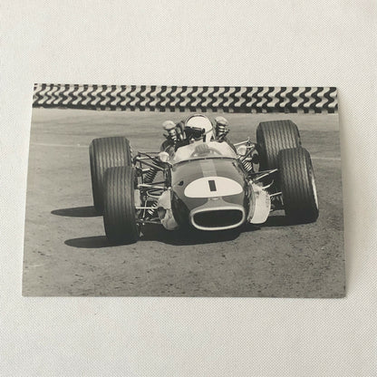 Vintage Racing Photo Photograph Jack Brabham Mexican Grand Prix 1968 ? 