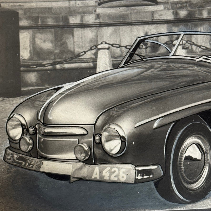 Volkswagen Rometsch Cabriolet Coachbuilder Coachbuilt Car Photo Photograph Print