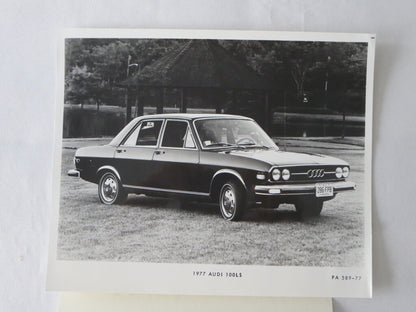 1977 Audi 100LS Car Factory Press Photo Photograph 100 LS