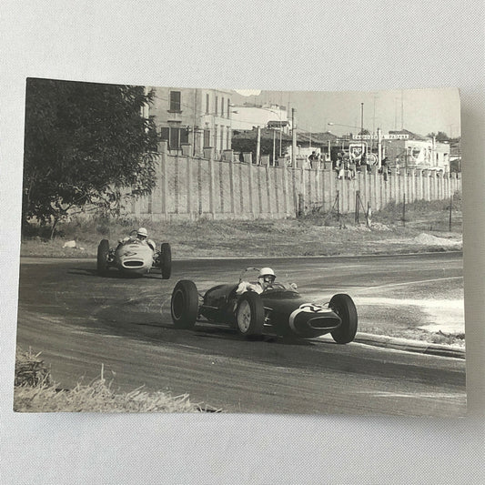 Vintage Grand Prix Racing Photo Photograph Stirling Moss Motorsport Race
