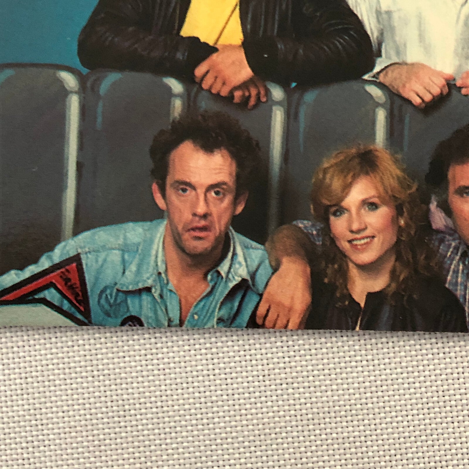 Vintage TV Show Postcard Post Card Andy Kaufman Tony Danza Taxi ? 