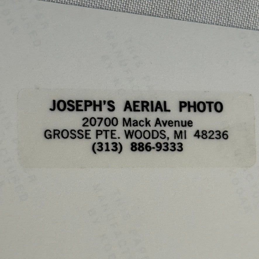Vintage Skydiving Parachute Photo Large Format Aviation Photograph 1970s-80s