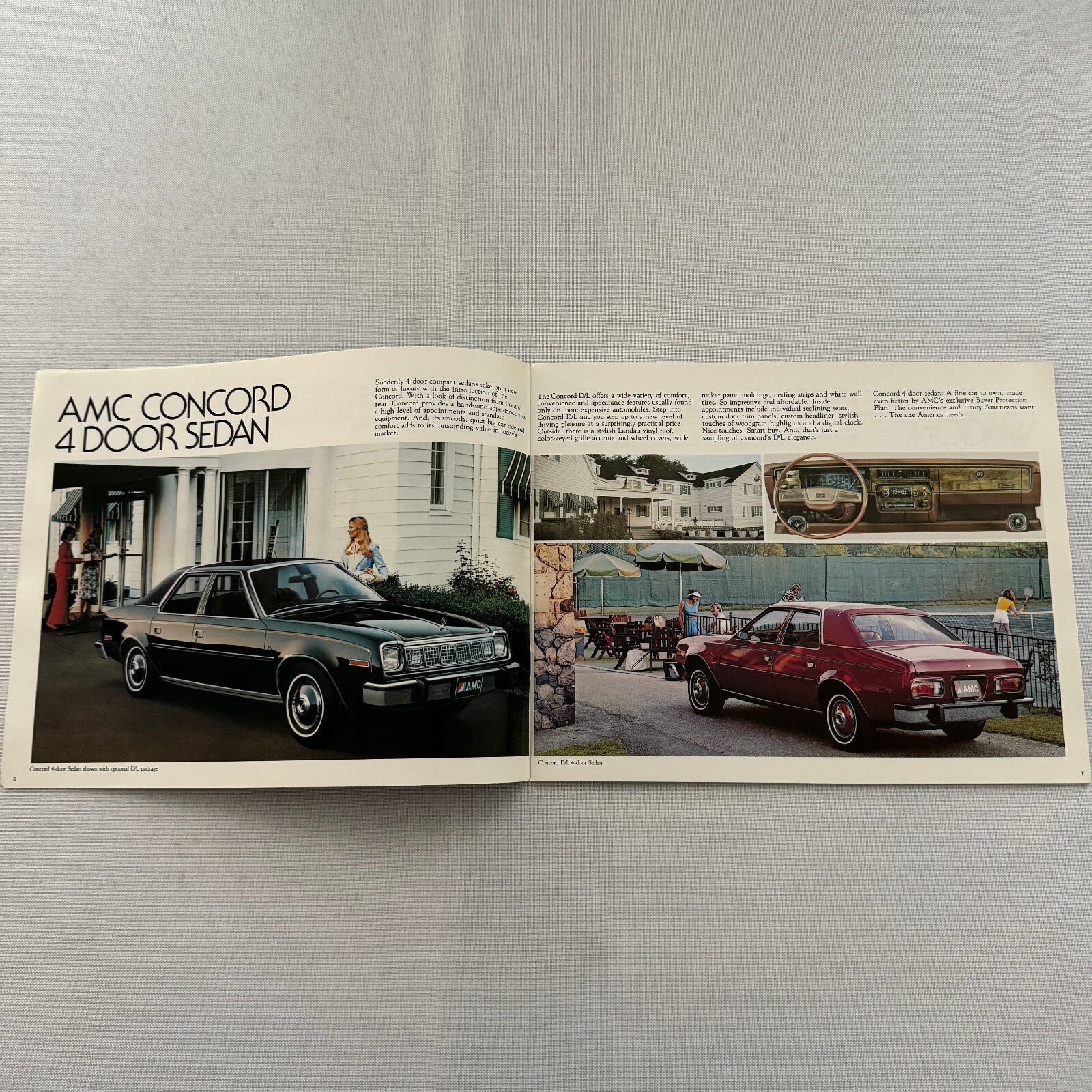 1978 AMC Car Sales Brochure Catalog AMC Concord Pacer Gremlin AMX Matador