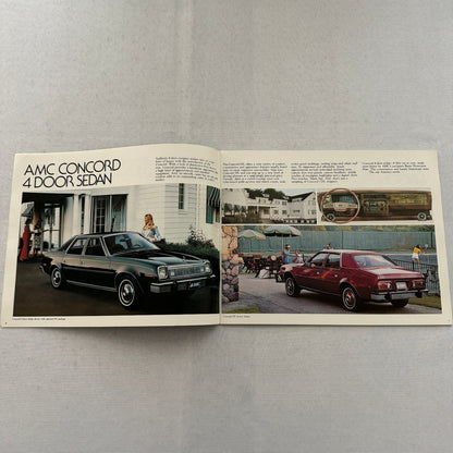 1978 AMC Car Sales Brochure Catalog AMC Concord Pacer Gremlin AMX Matador