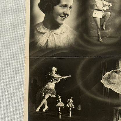 Vintage Circus Rollerskating Roller Skate Act Photo Photograph Friedel Drosae