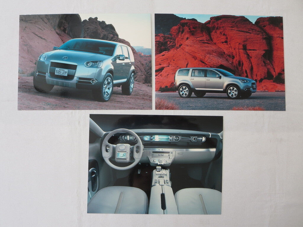 2002 Volkswagen VW Magellan Concept Car Press Kit Brochure Catalog