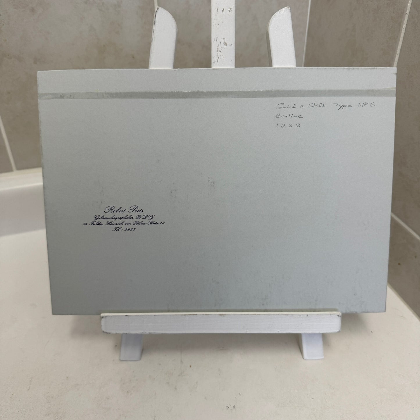 Graf & Stift Type MF6 Berline Car Automobile Illustration Art Drawing Hand Drawn