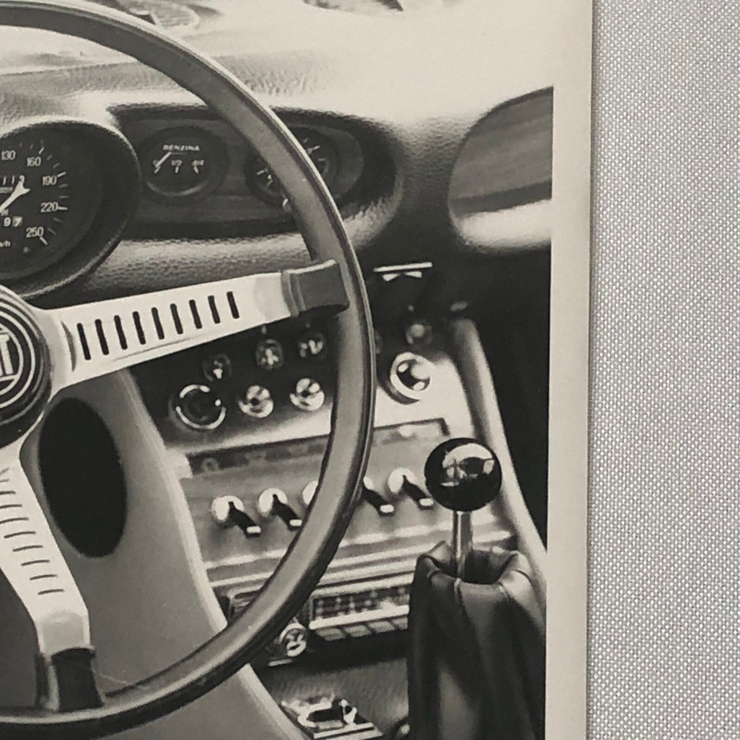 Fiat Dino Coupe Factory Press Photo Photograph