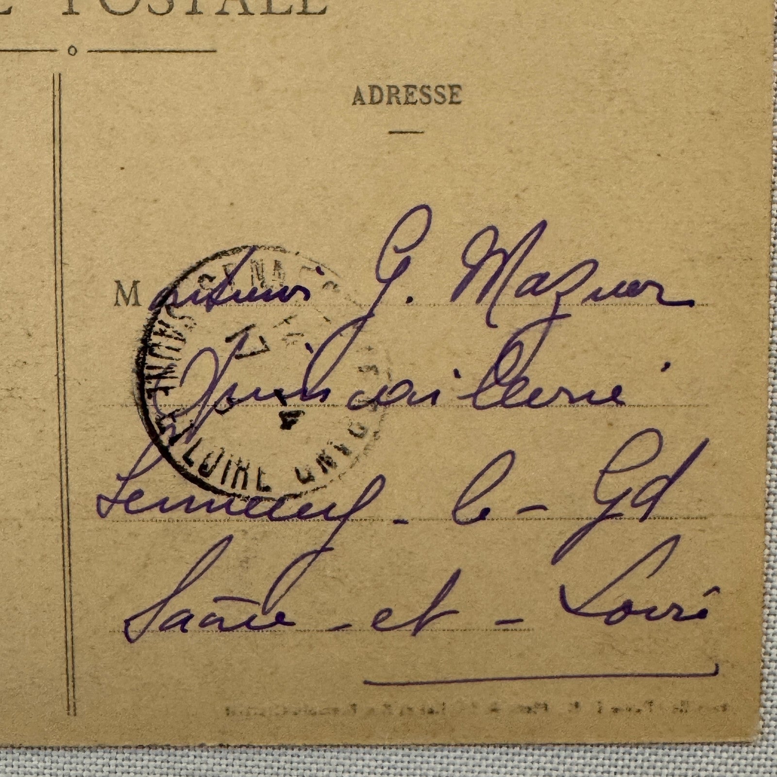 Zeppelin Airship Dirigible Aircraft French Postcard Post Card Vintage