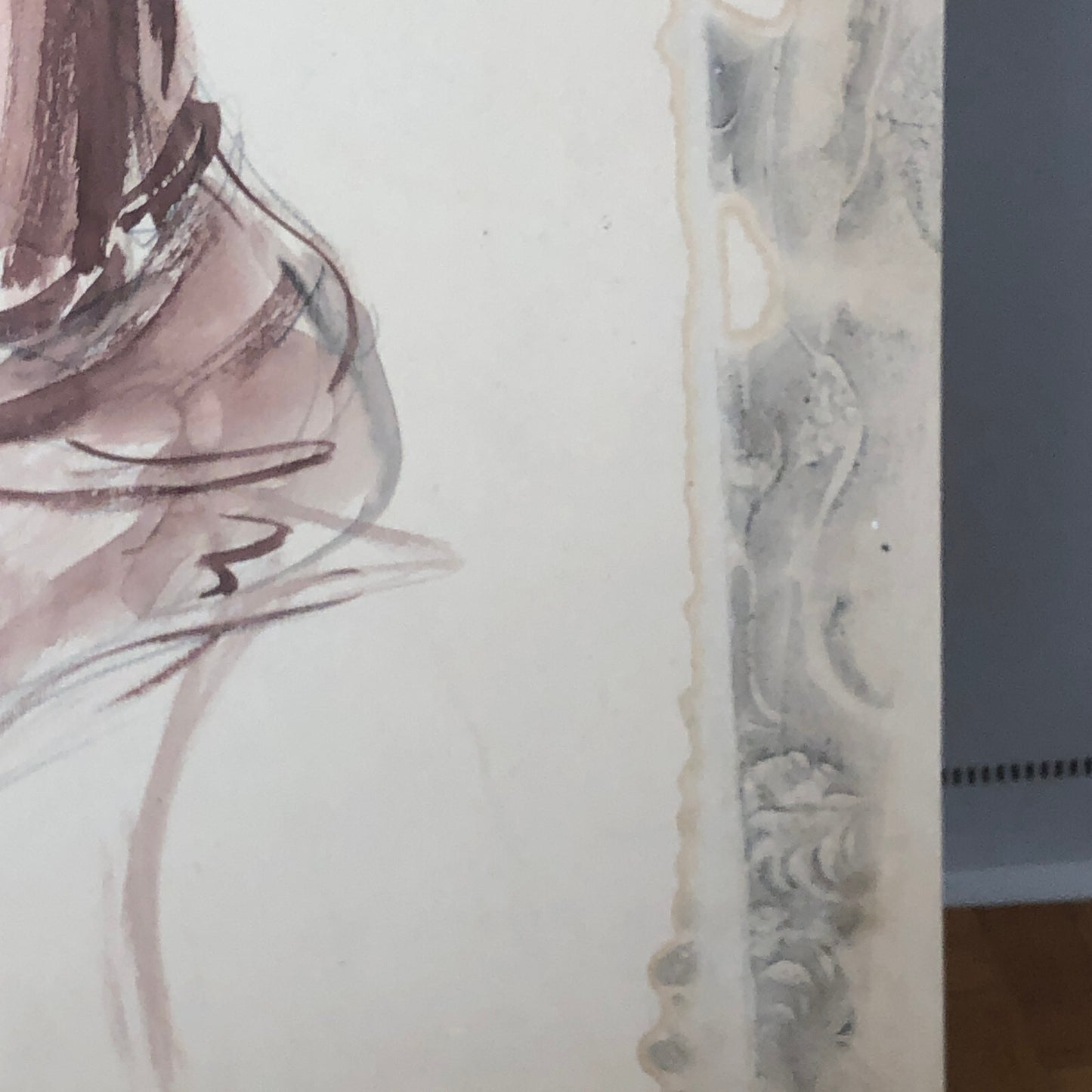 Vintage Painting Art Artwork Artist Arthur E Sudler Smoking Woman