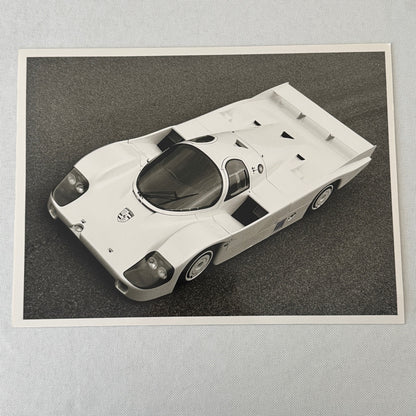 Vintage Porsche 956 Racing Car Photo Photograph Print Race Car