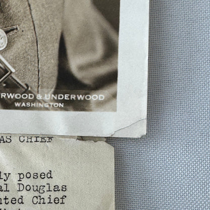 General Douglas MacArthur Underwood Press Photograph 1930 United States Army