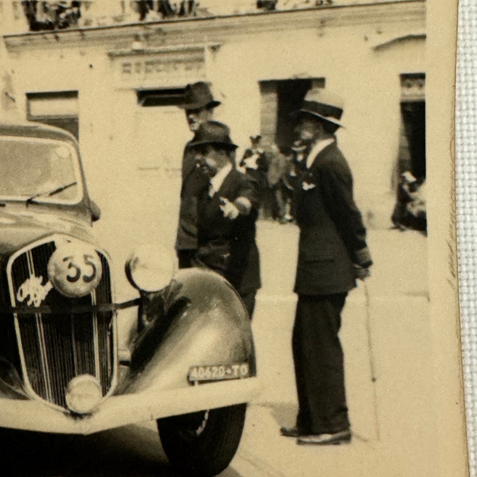 Alfa Romeo 2300 Photo Photograph Print Automobile Rallye Rally Racing