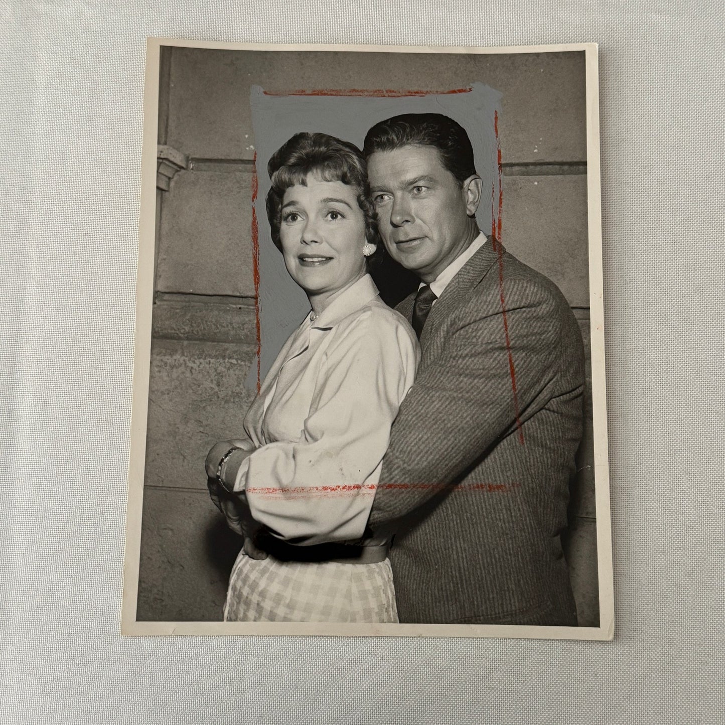 Vintage Movie Press Photo Photograph Jane Wyman Albert Haskell