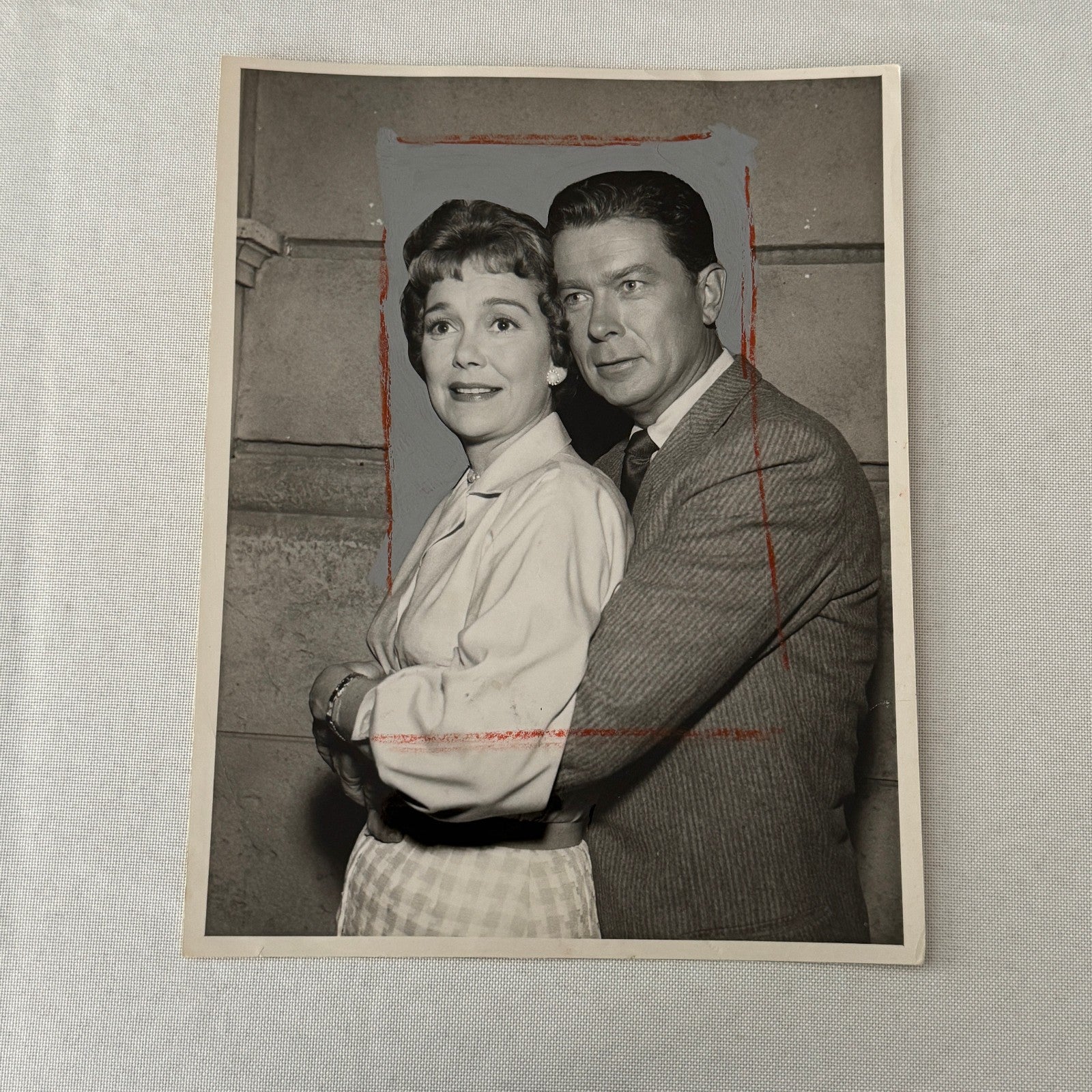 Vintage Movie Press Photo Photograph Jane Wyman Albert Haskell