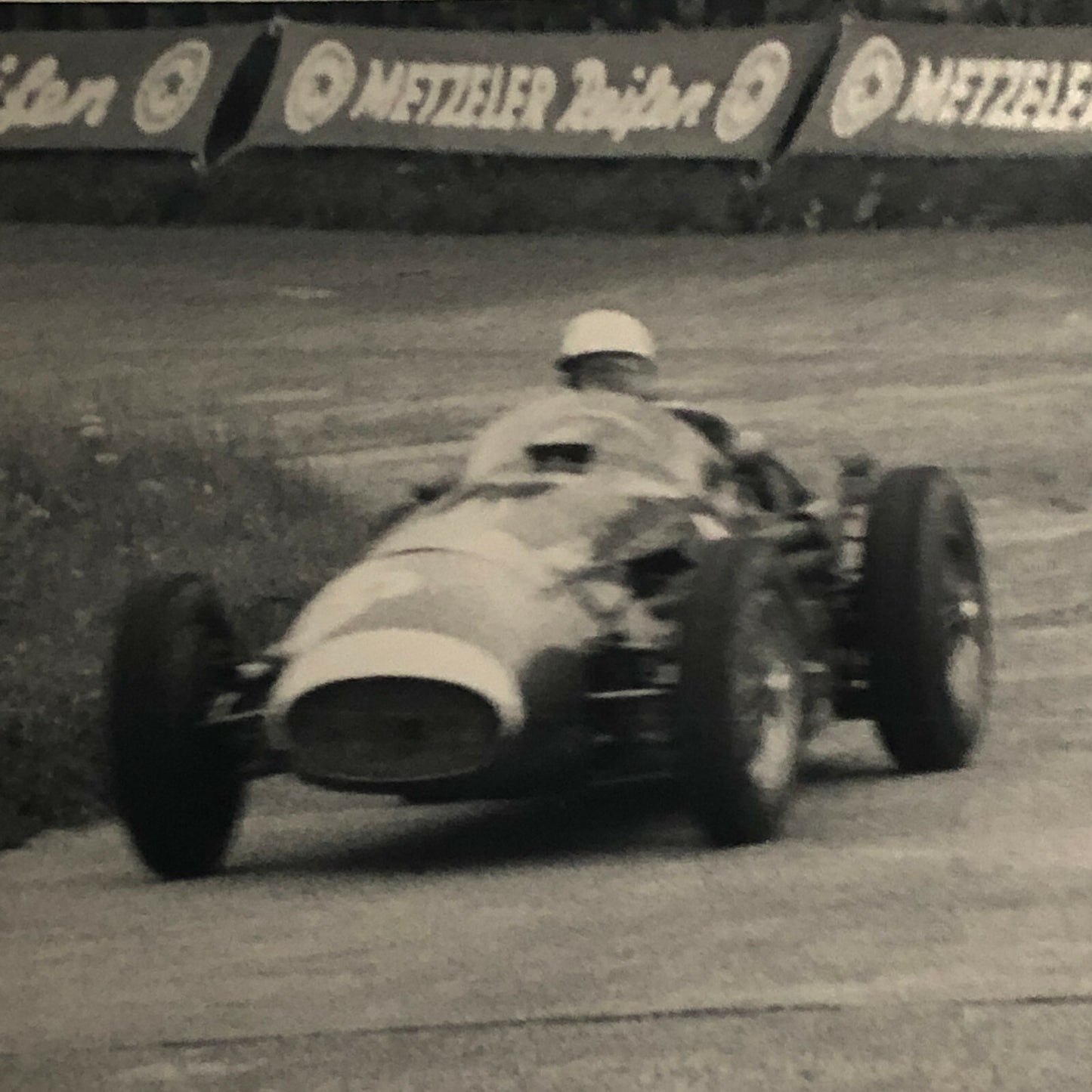 Vintage Grand Prix Racing Car Driver Photo Photograph Print 