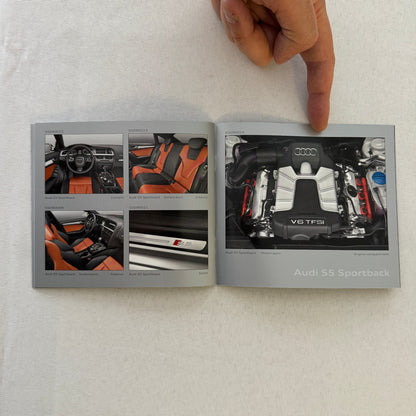 2009 Audi Factory Press Kit Photo CD Brochure Audi R8 Spyder S5 Sportback