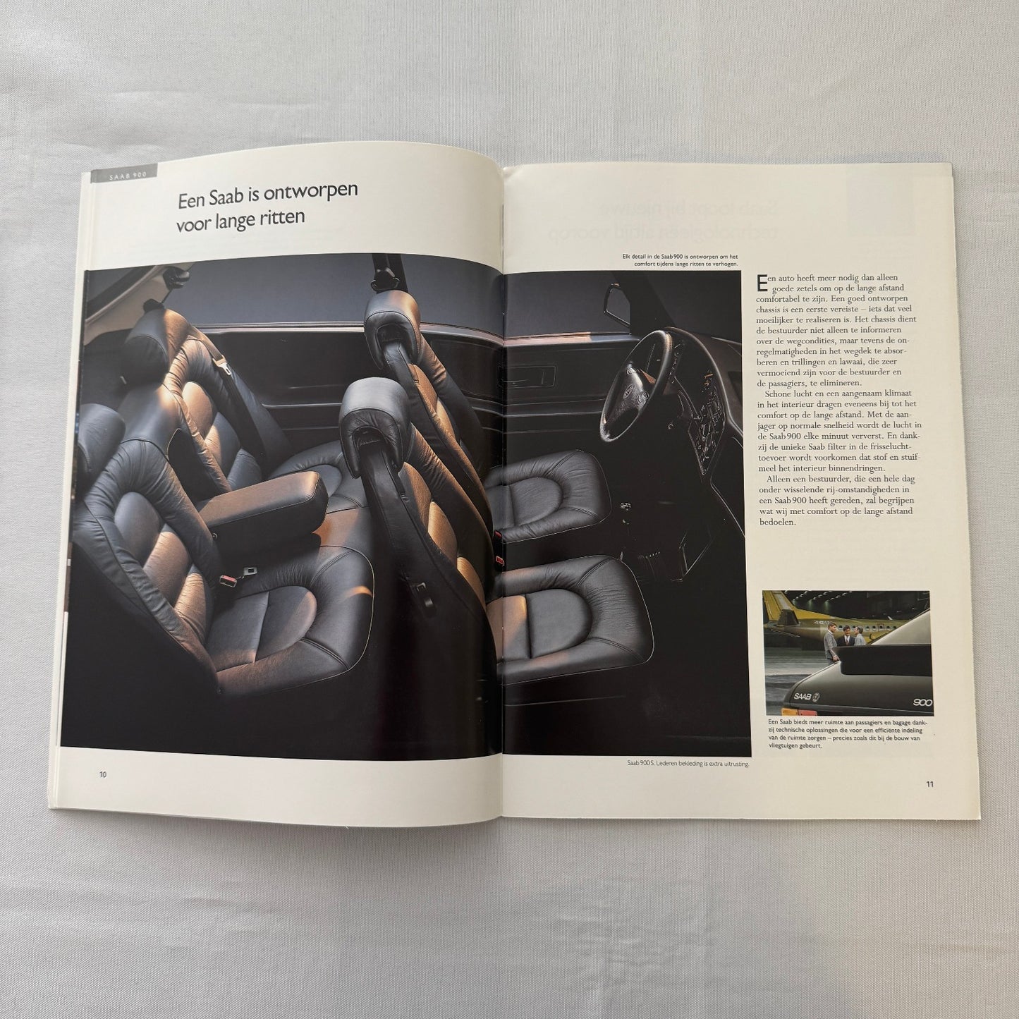 1992 Saab 900 Car Sales Brochure Catalog 900i 900 Cabriolet 900 Turbo DUTCH