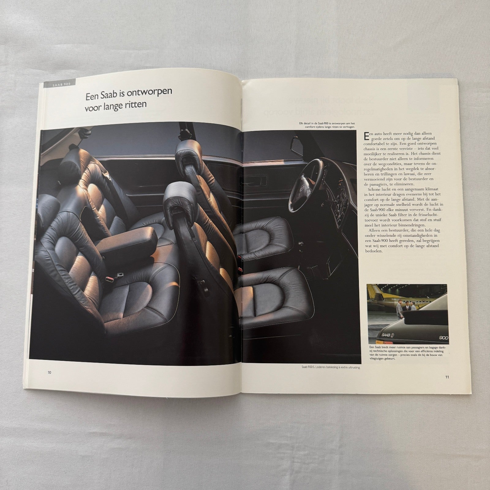 1992 Saab 900 Car Sales Brochure Catalog 900i 900 Cabriolet 900 Turbo DUTCH