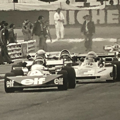 Vintage 1975 Formula 2 F2 Racing Photo Photograph Nogaro Grand Prix Cars 