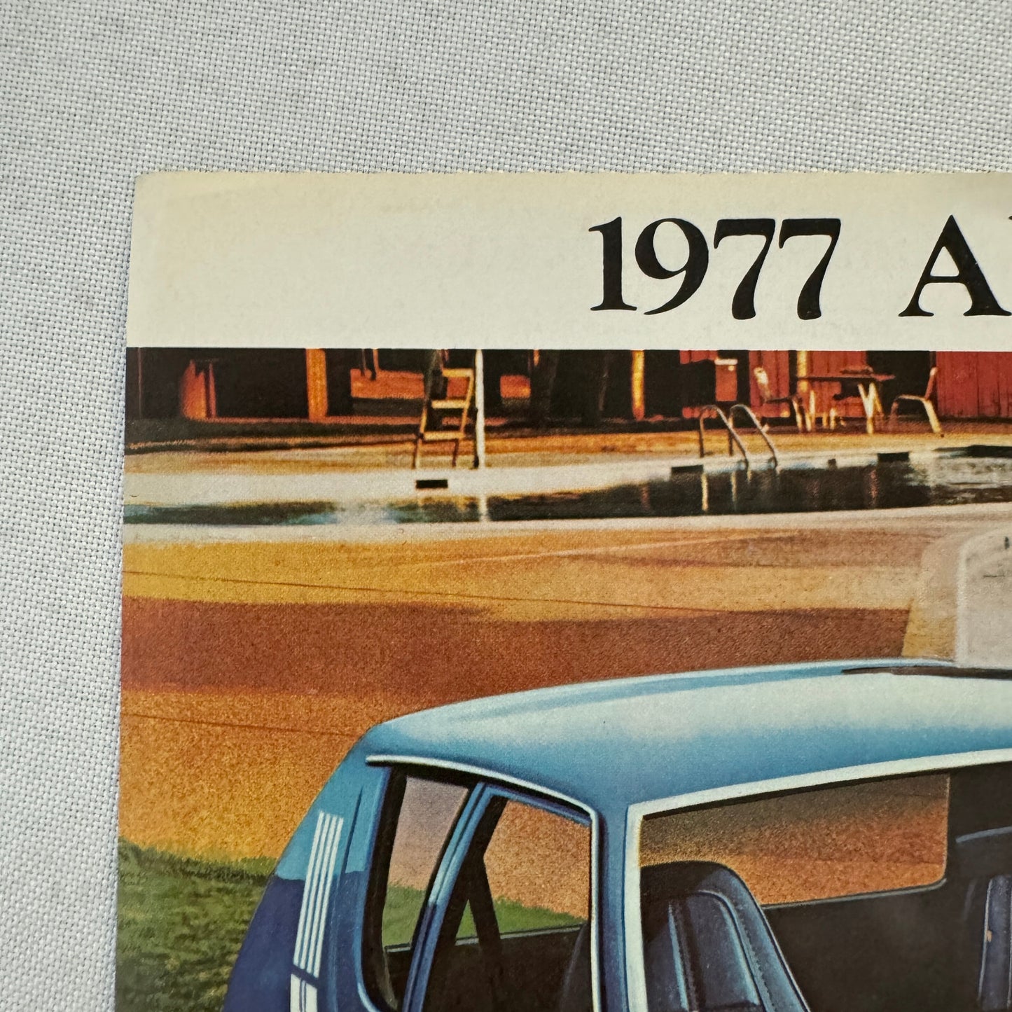 1977 AMC American Motors Gremlin Sales Sheet Brochure Vintage Car Advertising 