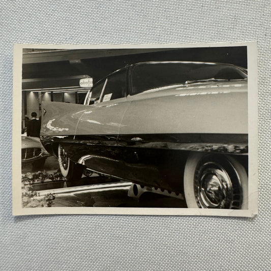 Vintage Concept Car At Auto Show Photo Photograph Print European Prototype