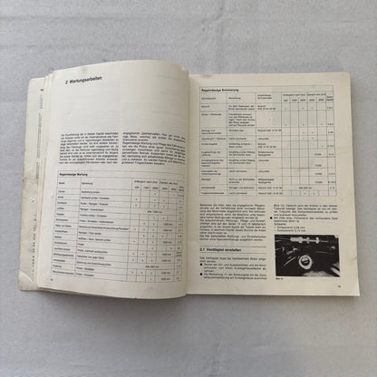 Vintage Yamaha XT550 Motorcycle Bike Repair Manual Book XT 550 GERMAN