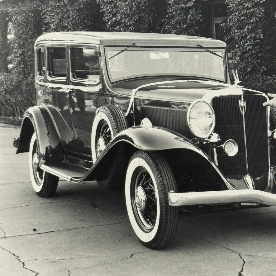 Laurel and Hardy 1928 DeSoto Car Automobile Photo Photograph Modern Print