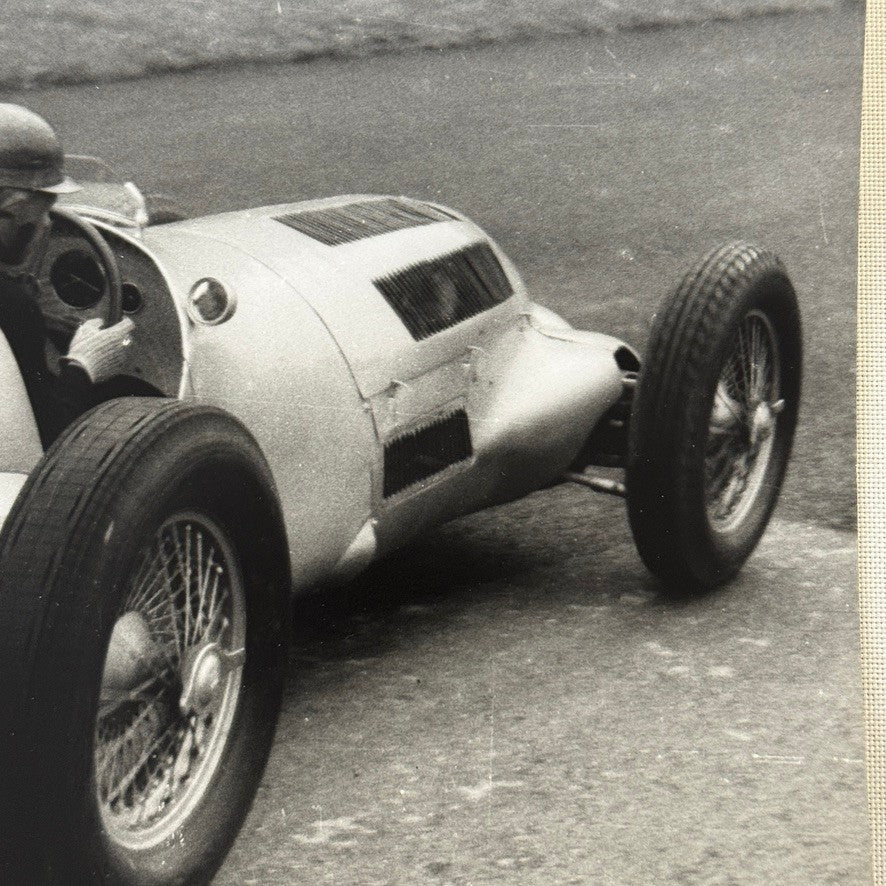 Vintage Racing Photograph Peter Collins 1958 Oulton Park Modern Print